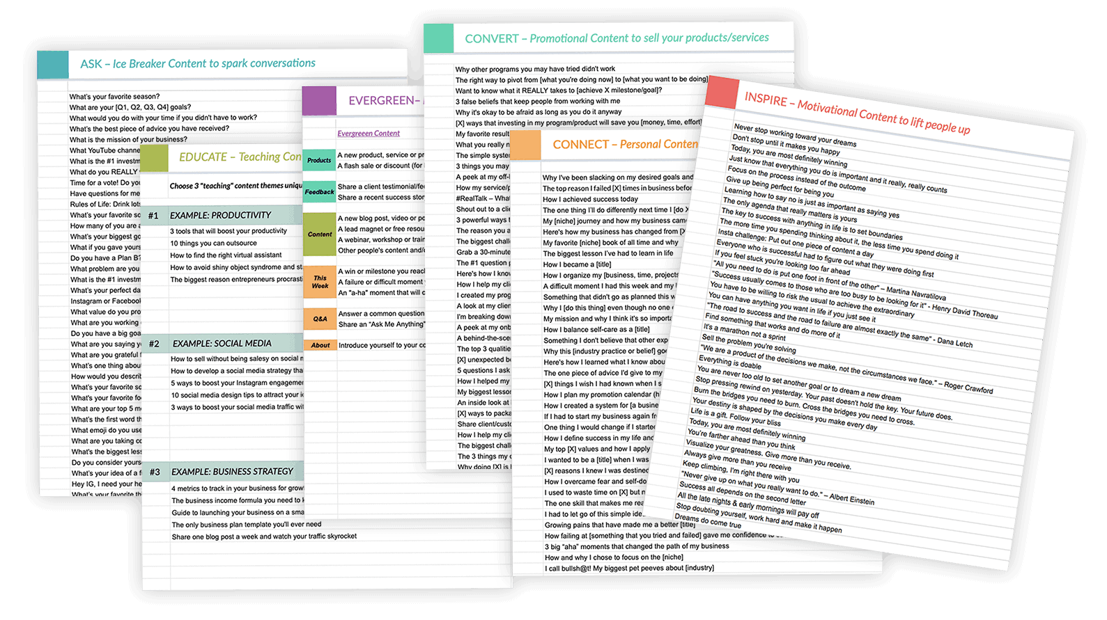 planner mockup