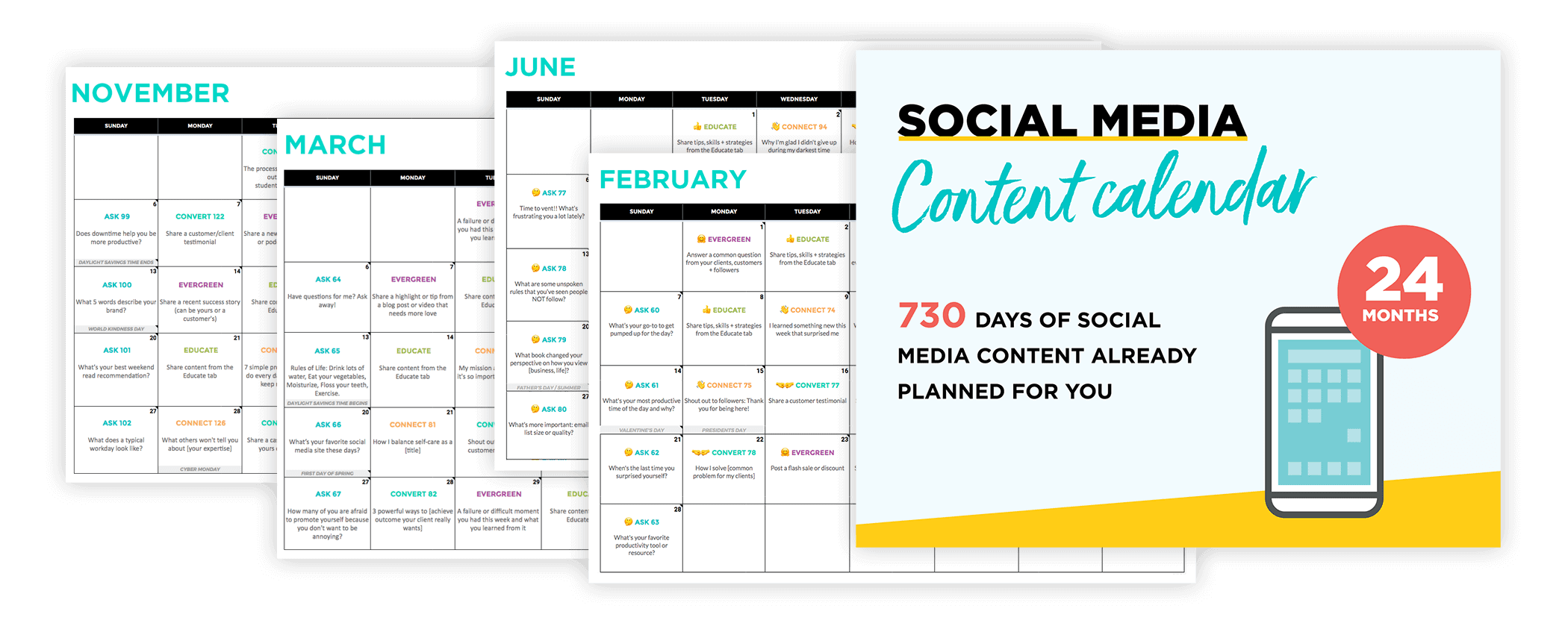 Content Calendar System* - ConversionMinded