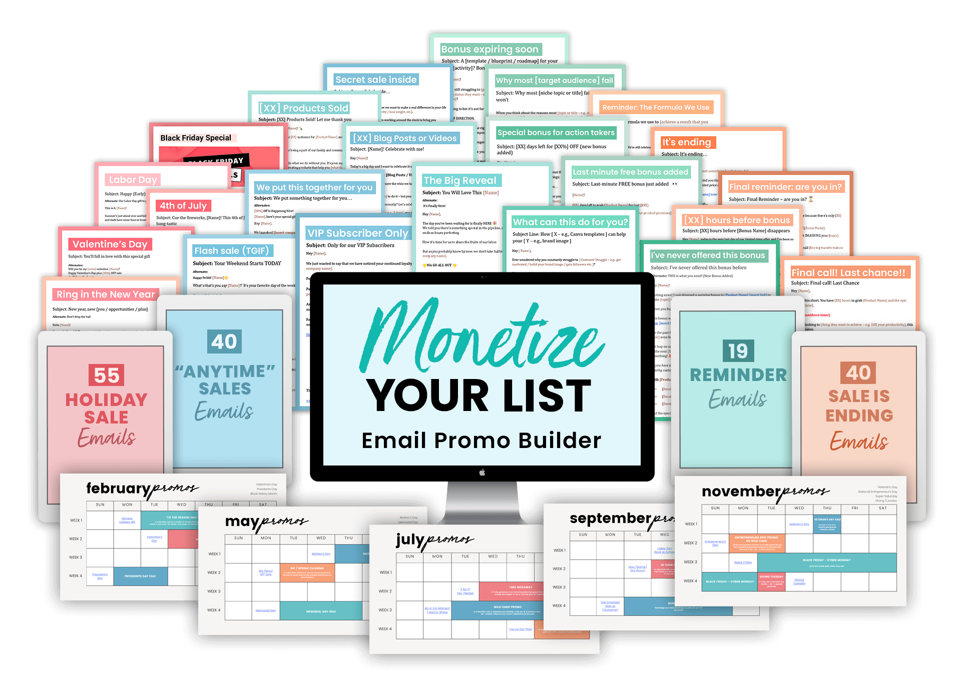 Monetize Your List | Email Promo Builder