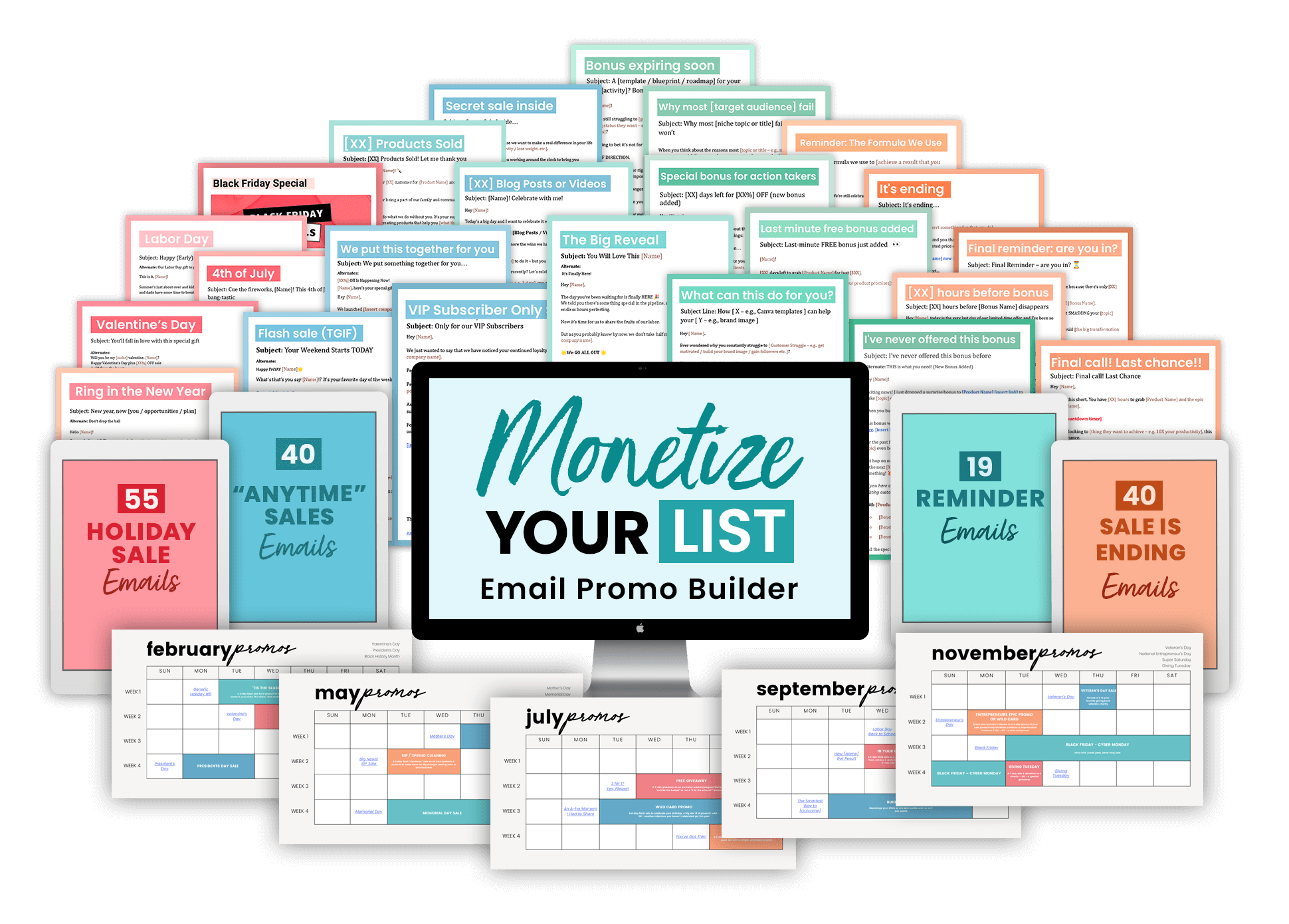 Monetize Your List | Email Promo Builder