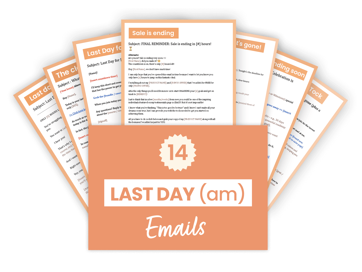 14 Last Day (am) Emails