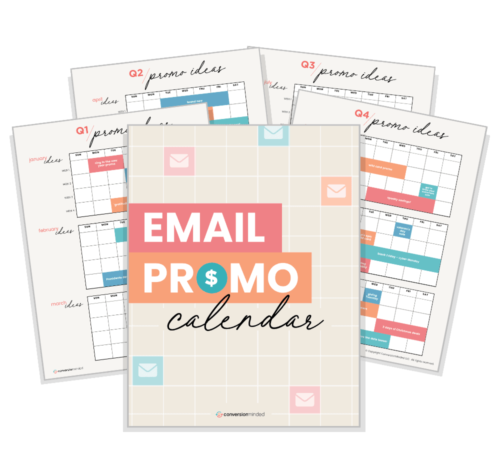 Email Promo Calendar