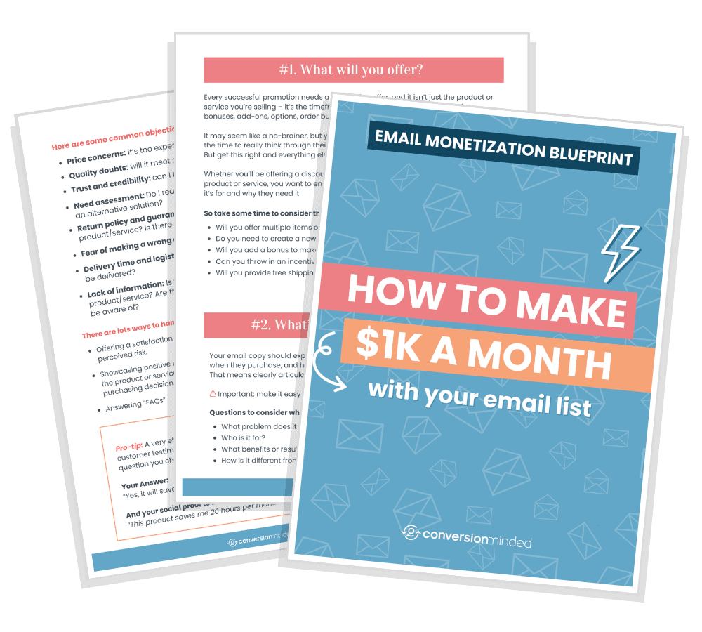 Email Monetization Guide | ConversionMinded