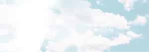 cloudy blue sky