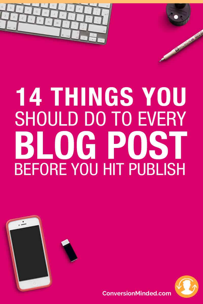 If you’re ready to get serious about your blog, but aren’t sure about the best ways take to market it, this post is for you! It includes 14 tips for bloggers and entrepreneurs to help your posts get found and shared by more people everywhere – through social media, emails, search engines…everywhere. Click through to check out all the tips.