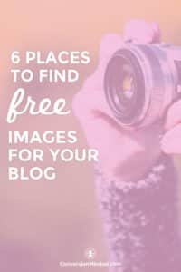 Six places for FREE high quality images for bloggers and entrepreneurs so you can stand out from the crowd and get noticed.