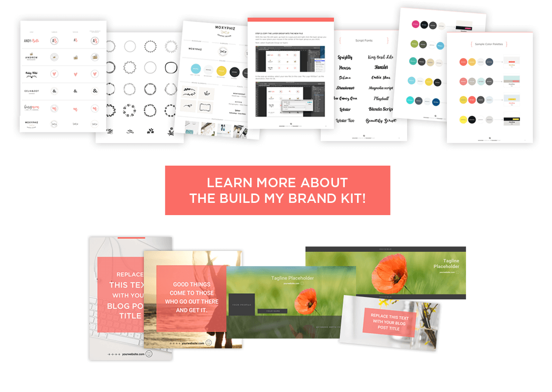 The Build My Brand Tool Kit gives you everything you need to brand yourself like a pro! Click here to learn more.