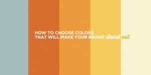 How to Choose Colors To Make Your Brand Stand Out | Do you love creating mood boards and collecting colors, but then find yourself a bit stumped with how to apply them to your brand? This post will help! It includes tips for entrepreneurs and biz owners to help you select and apply your brand colors, with purpose and intention. Click through to see all the color tips!!
