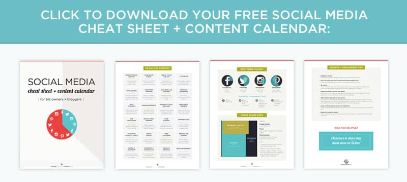 A social media cheat sheet for content marketing so you know what to post and when, plus tools to help you automate everything from scheduling, to growth and engagement, and creating images.