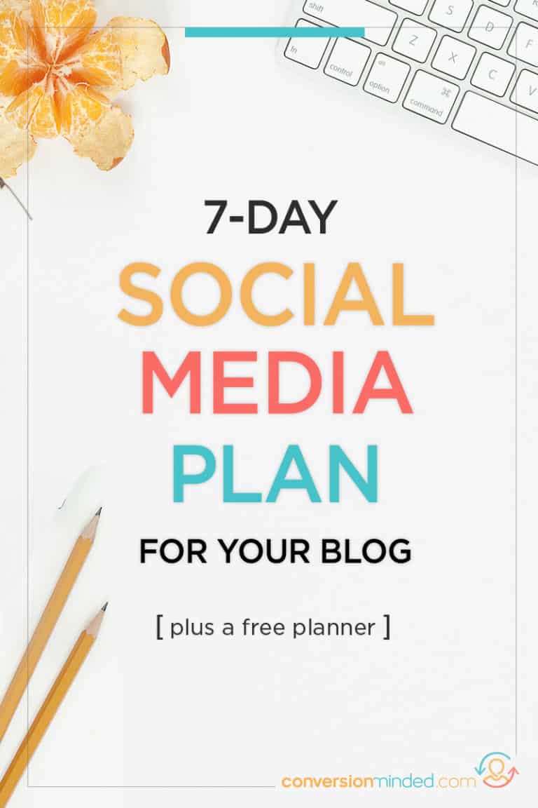 The BEST Weekly Social Media Planner For Your Blog (Plus a Free Planner)