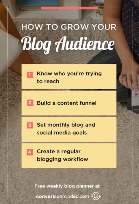 How To Build Your Blog Audience (Like You Mean Business)