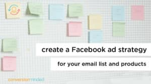 Facebook ad strategy