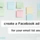 Facebook ad strategy