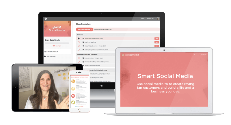 Smart Social Media Course | Learn how to get clients and customers through social media training.