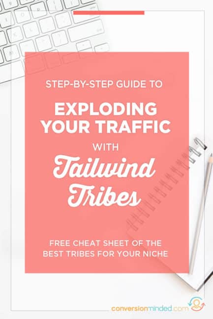 Looking for Tailwind Tribes to Join? I’ve got a step by step guide to exploding your Pinterest marketing and traffic with Tailwind Tribes. Groups are out! Tribes are in! They’re then best way to skyrocket your Pinterest growth. Grab by free printable Tailwind tribes list, broken down by niche (including Tailwind Tribes for mom bloggers). #pinterestmarketing #pinterest #bloggingforbeginners