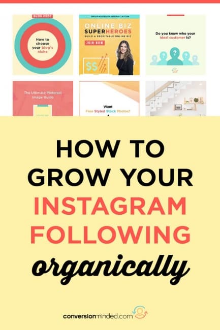 Grow your Instagram organically