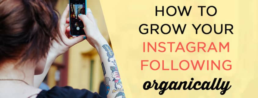 How to grow a following on Instagram