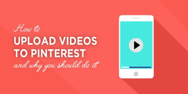 Upload videos to Pinterest