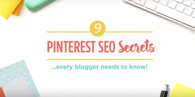 The Ultimate Pinterest SEO guide for bloggers and entrepreneurs