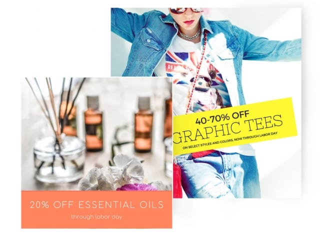 Promotional post templates by ConversionMinded