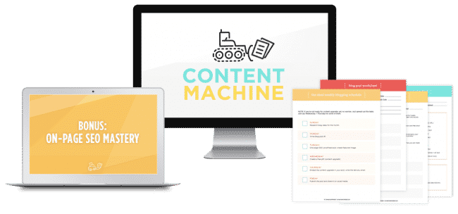 Content Machine by Sandra at ConversionMinded