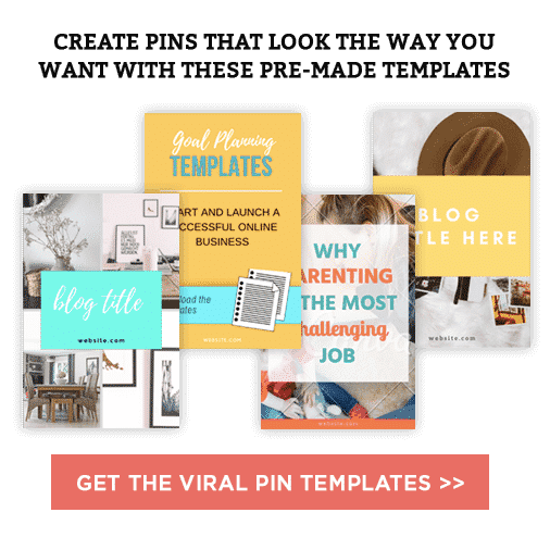 Pinterest graphics templates by ConversionMinded