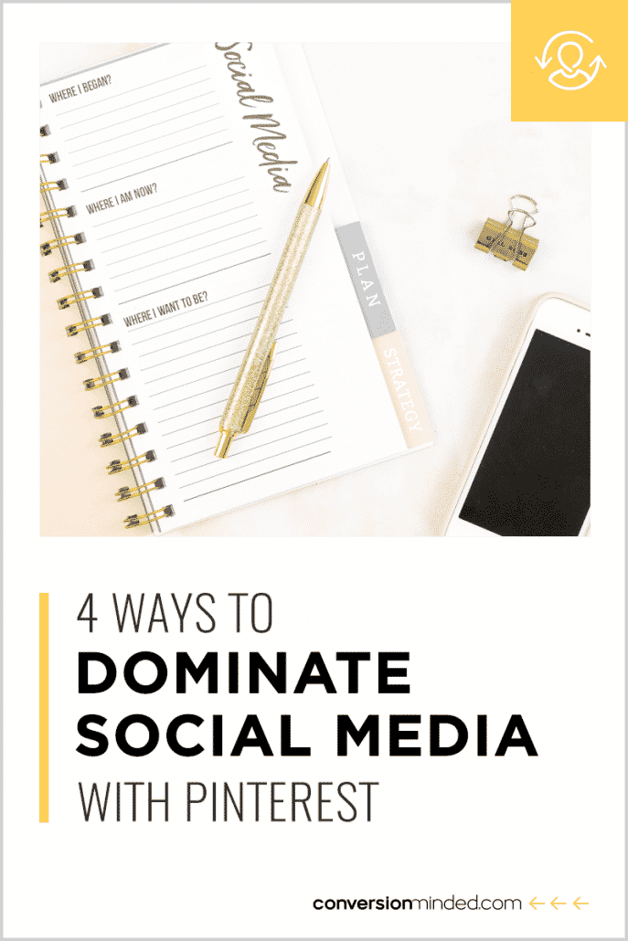 dominate social media with Pinterest