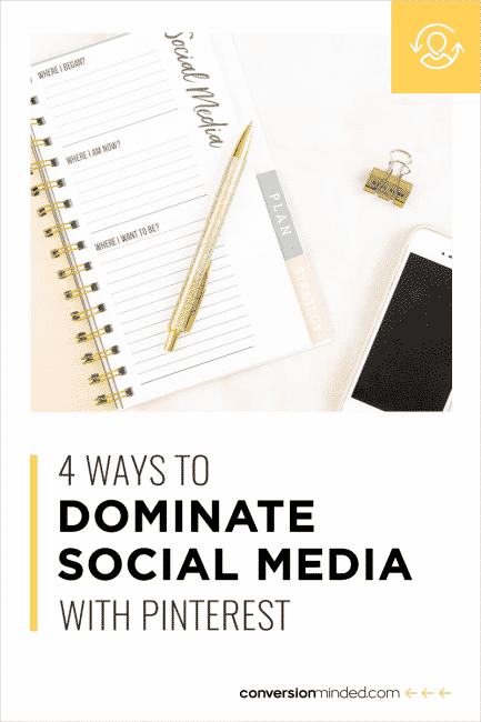 dominate social media with Pinterest