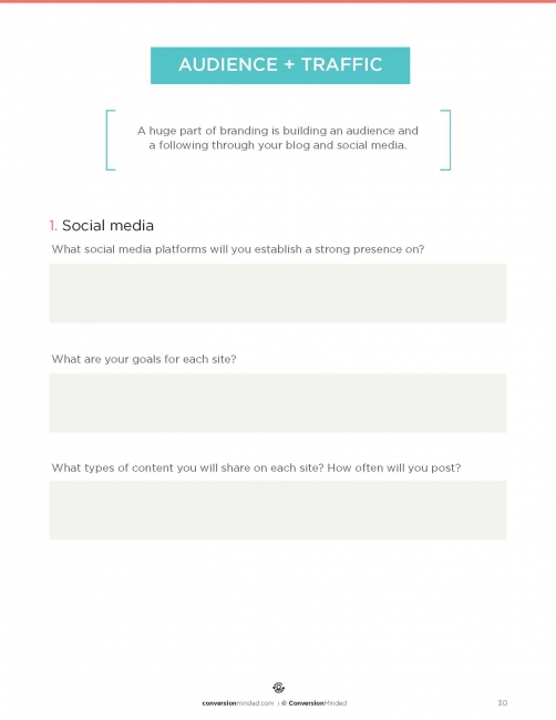 Build My Brand Workbook | Page 30 | ConversionMinded