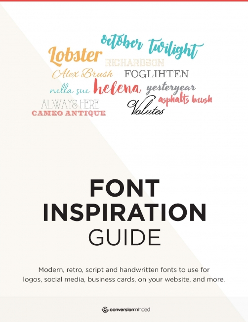 fonts page