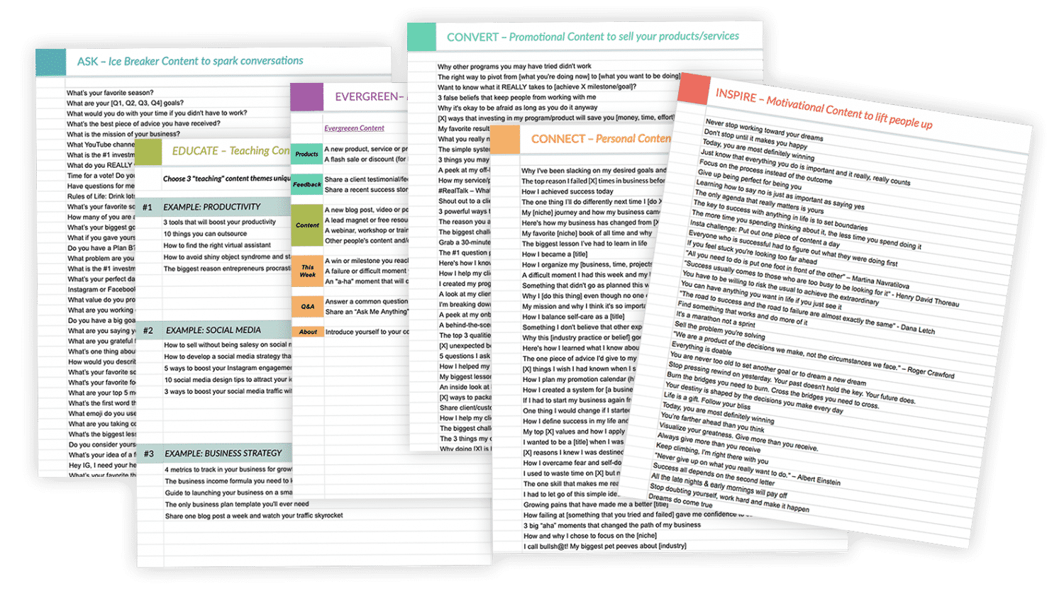 [CCS] Content Calendar System ConversionMinded