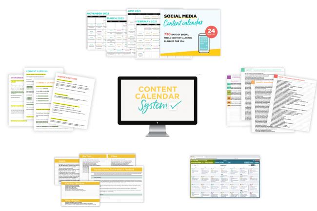 Content Calendar System by ConversionMinded
