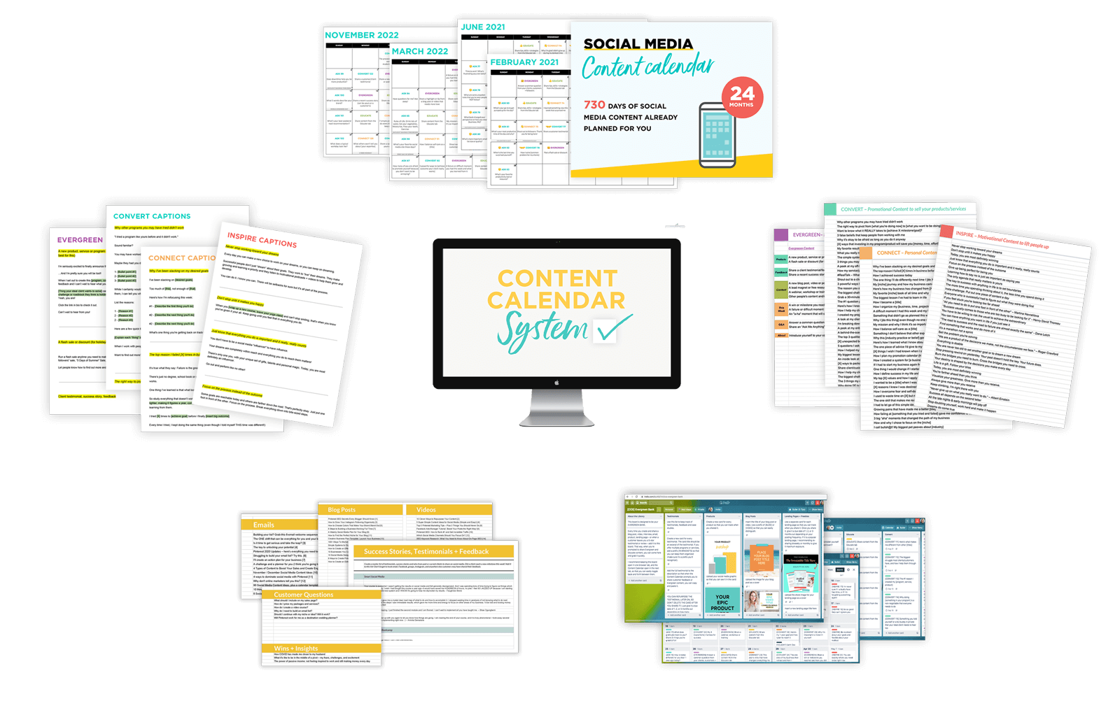 Content Calendar System by ConversionMinded
