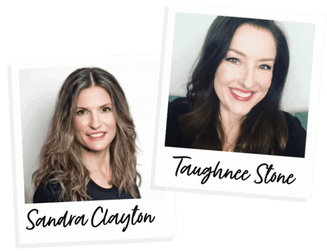 Taughnee Stone and Sandra Clayton