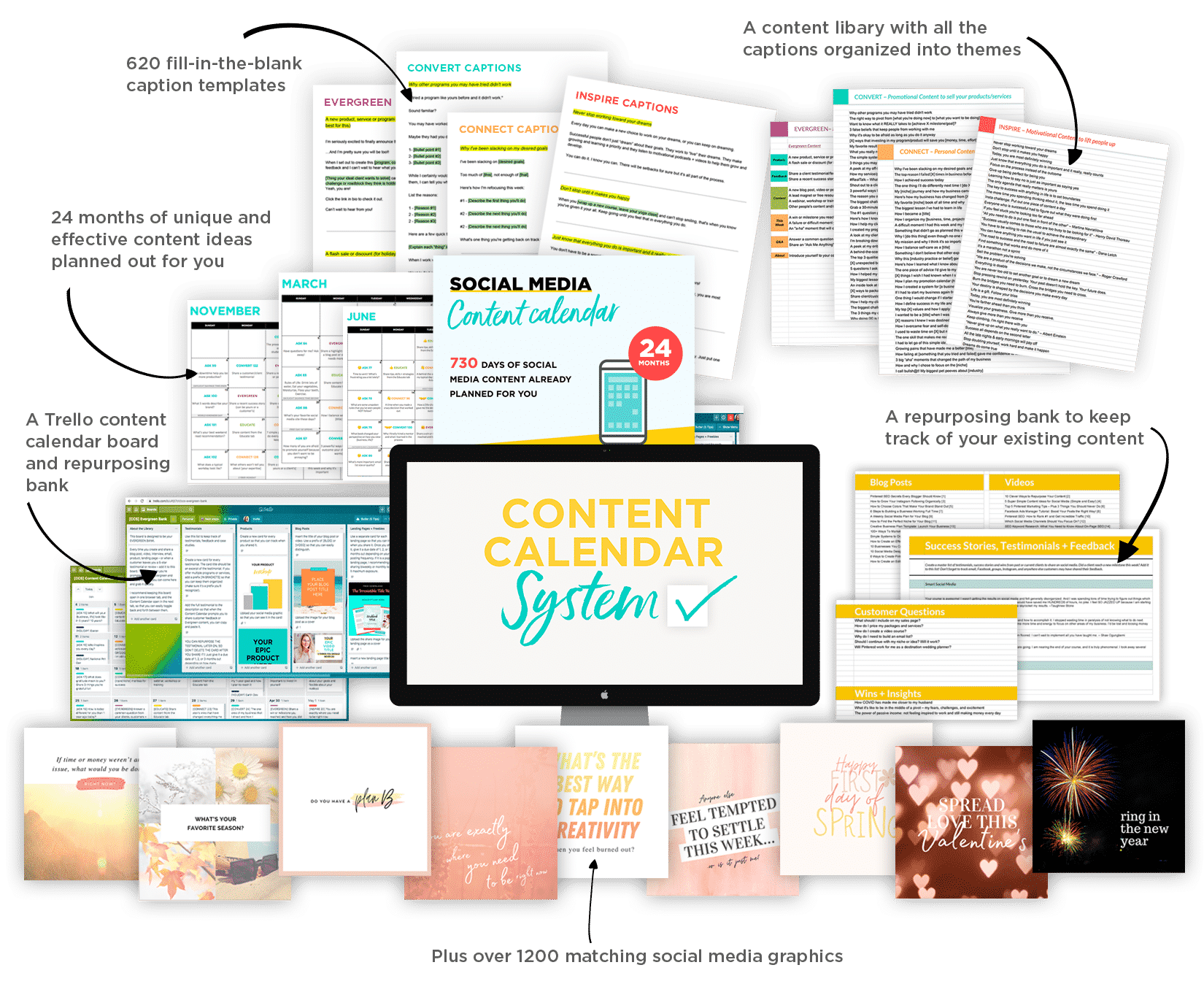 Content Calendar System by ConversionMinded