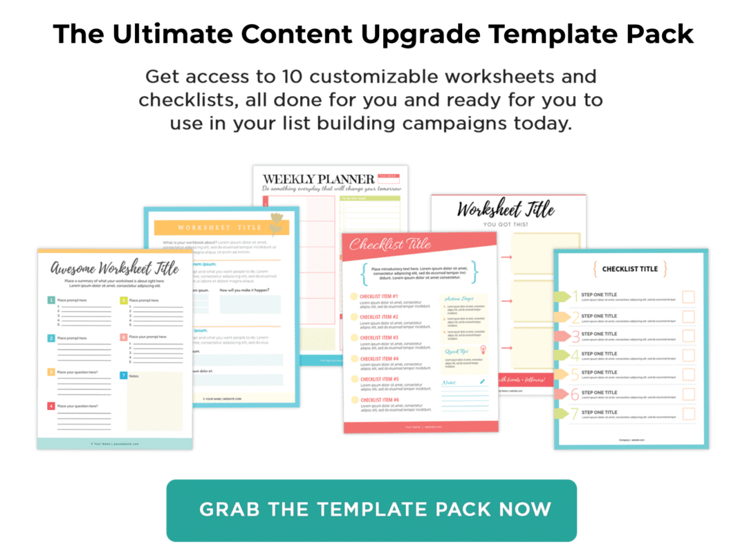 How to Create Content Upgrades & Explode Your List Growth (With