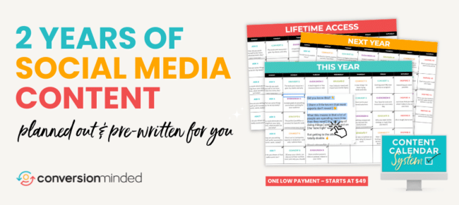 Content Calendar System - 2 years of social media content