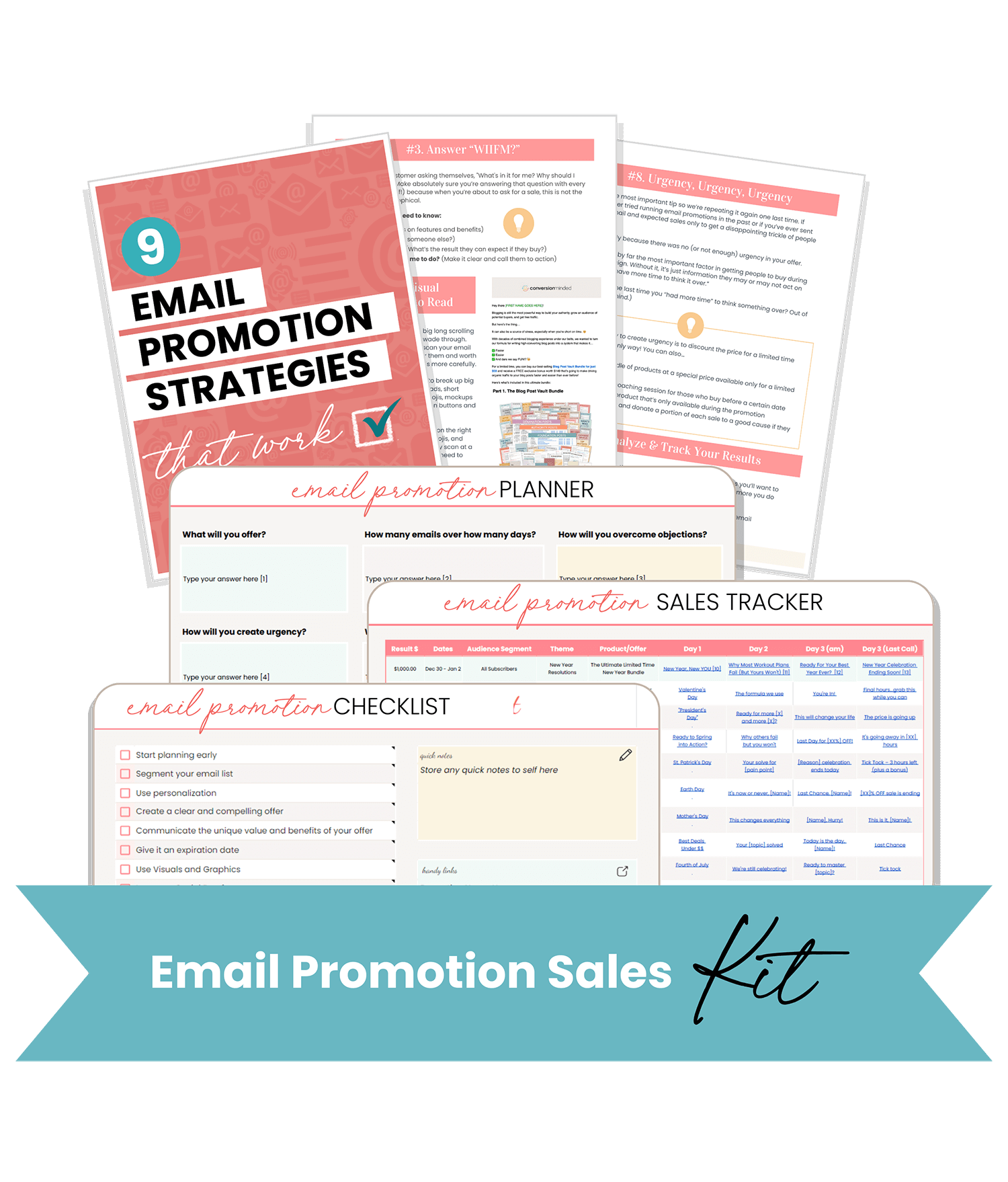 Email Promo Sales Kit by ConversionMinded