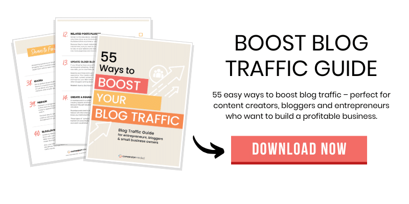 Download the Boost Your Blog Traffic Guide