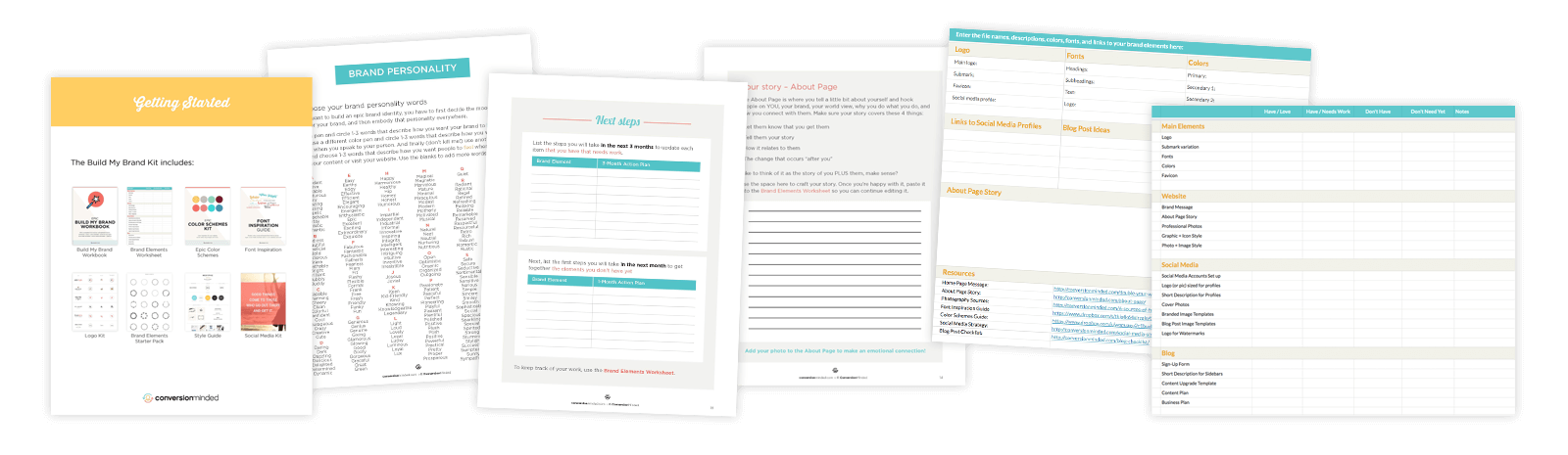 Build My Brand Workbook