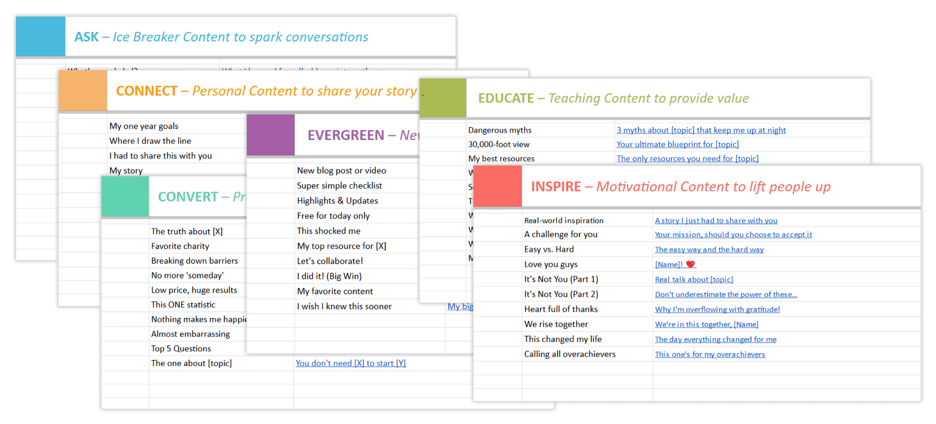 Activate Your List Email Library by ConversionMinded