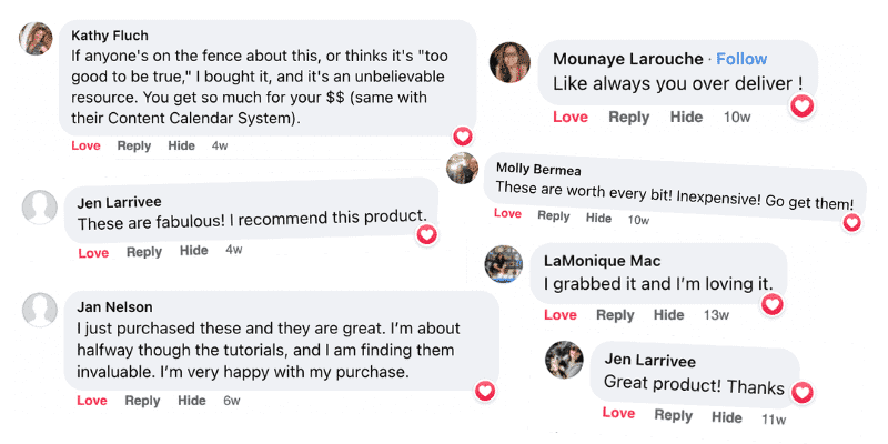 testimonials