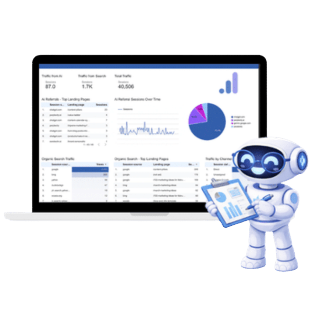 AI Traffic Dashboard for Google Analytics (GA4)